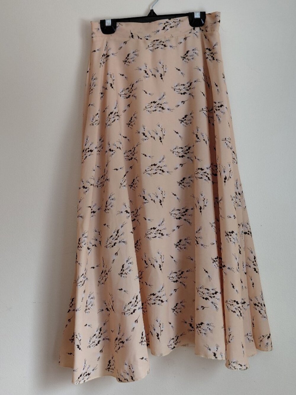 Yellow floral skirt XS